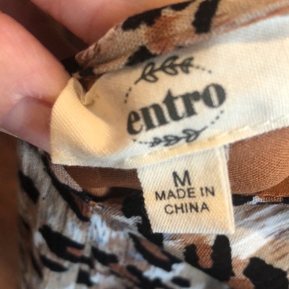 Leopard Halter Style Dress/Tunic - Picture 4 of 6